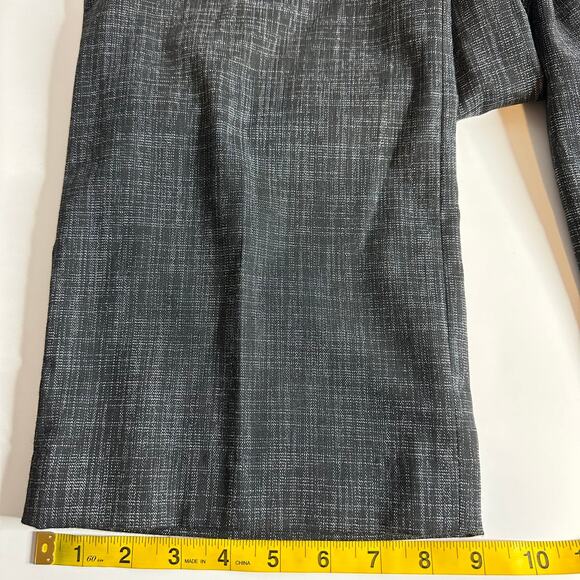NWT Rafaella Mottled Charcoal Gray Classic Fit Dress Pants Womens Size 8 Career - Picture 15 of 16